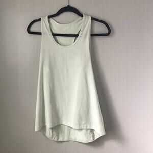 Tory sport med light green mesh racer back tank top